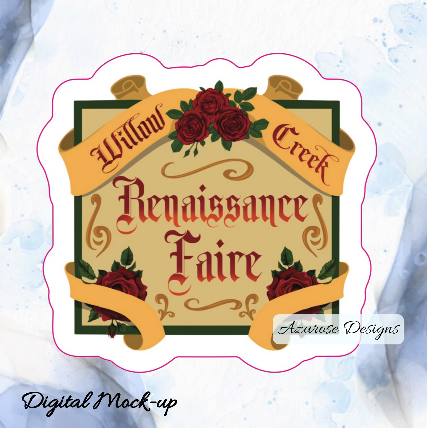 Willow Creek Ren Faire Sticker