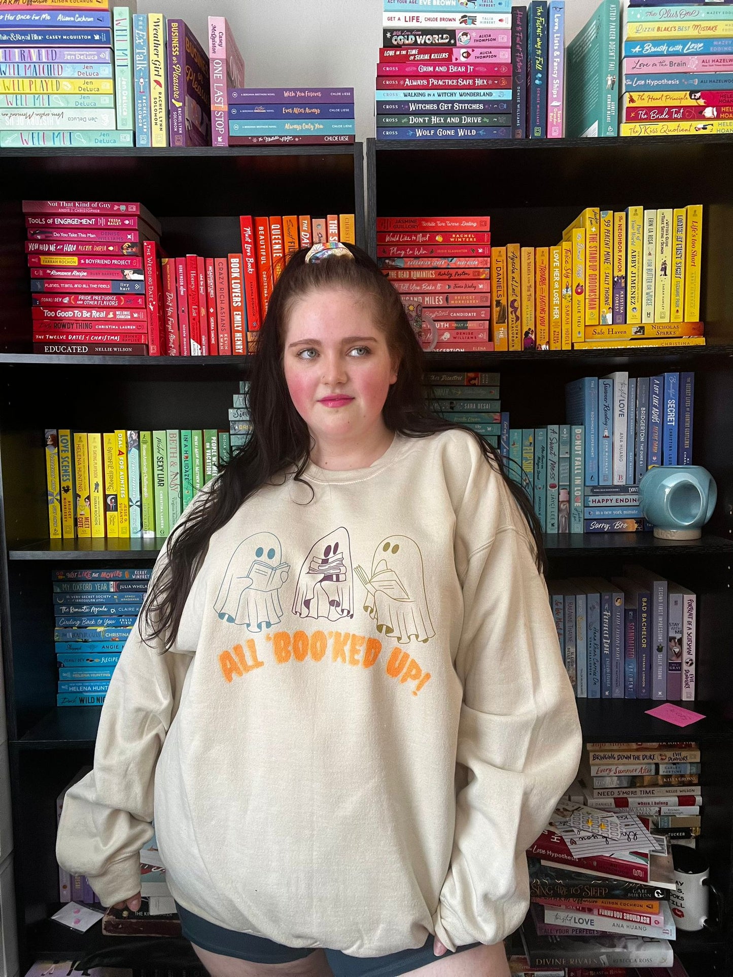 All 'Boo'ked Up Unisex Sweatshirt