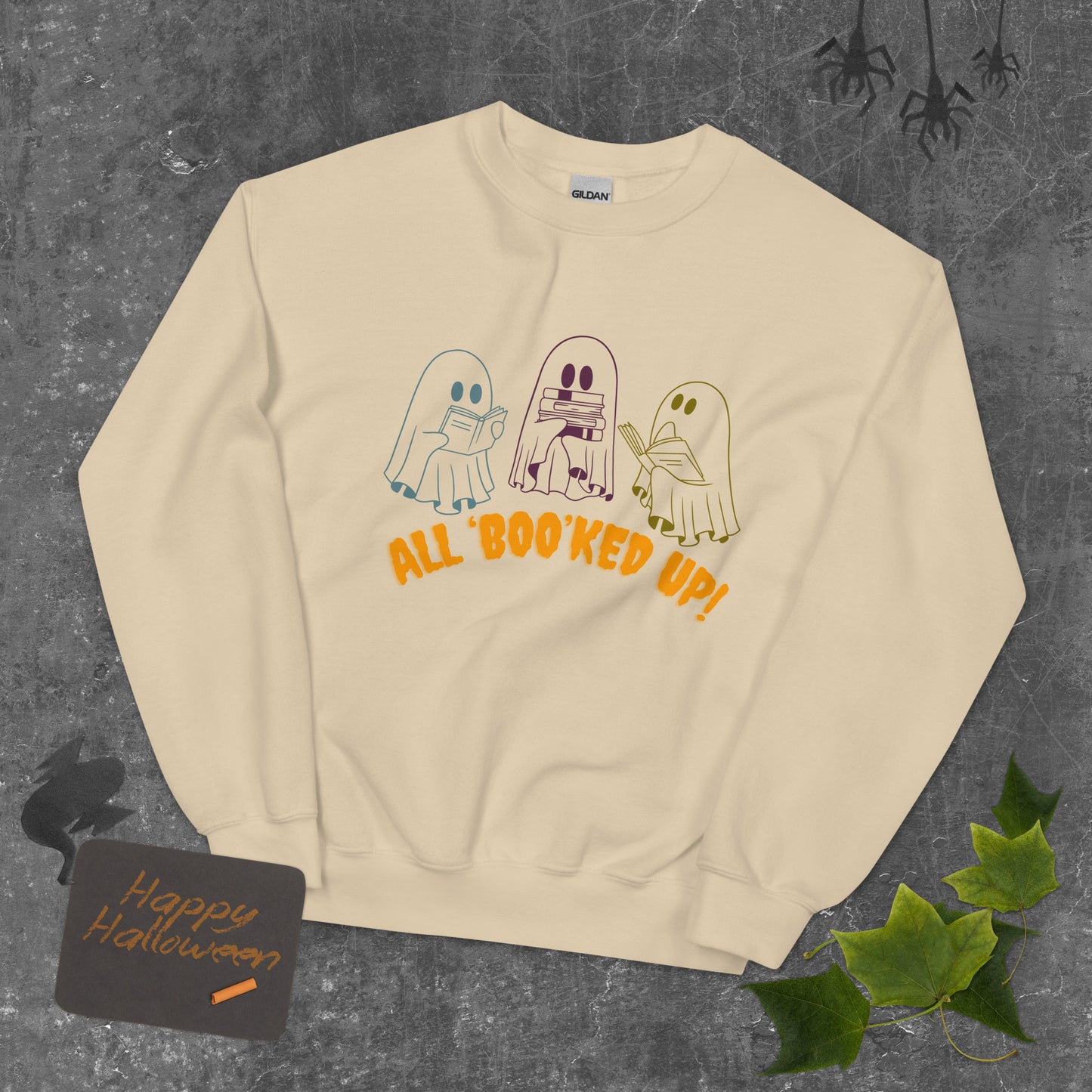 All 'Boo'ked Up Unisex Sweatshirt