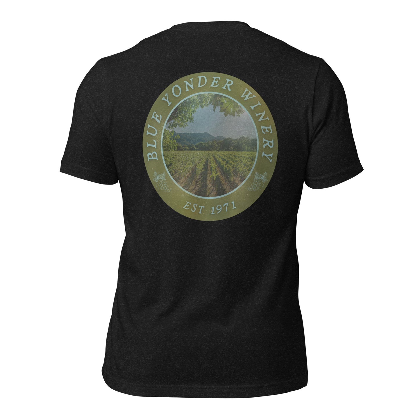 Blue Yonder Winery Unisex t-shirt