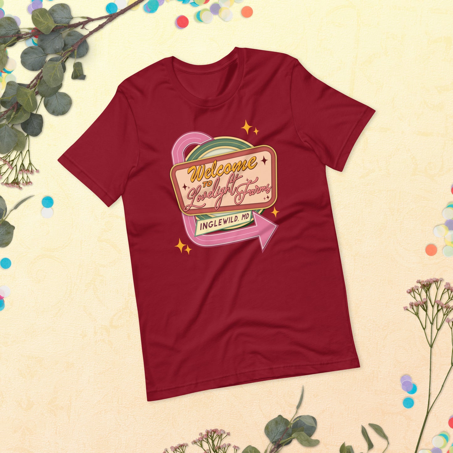 Welcome to Lovelight Farms Unisex t-Shirt