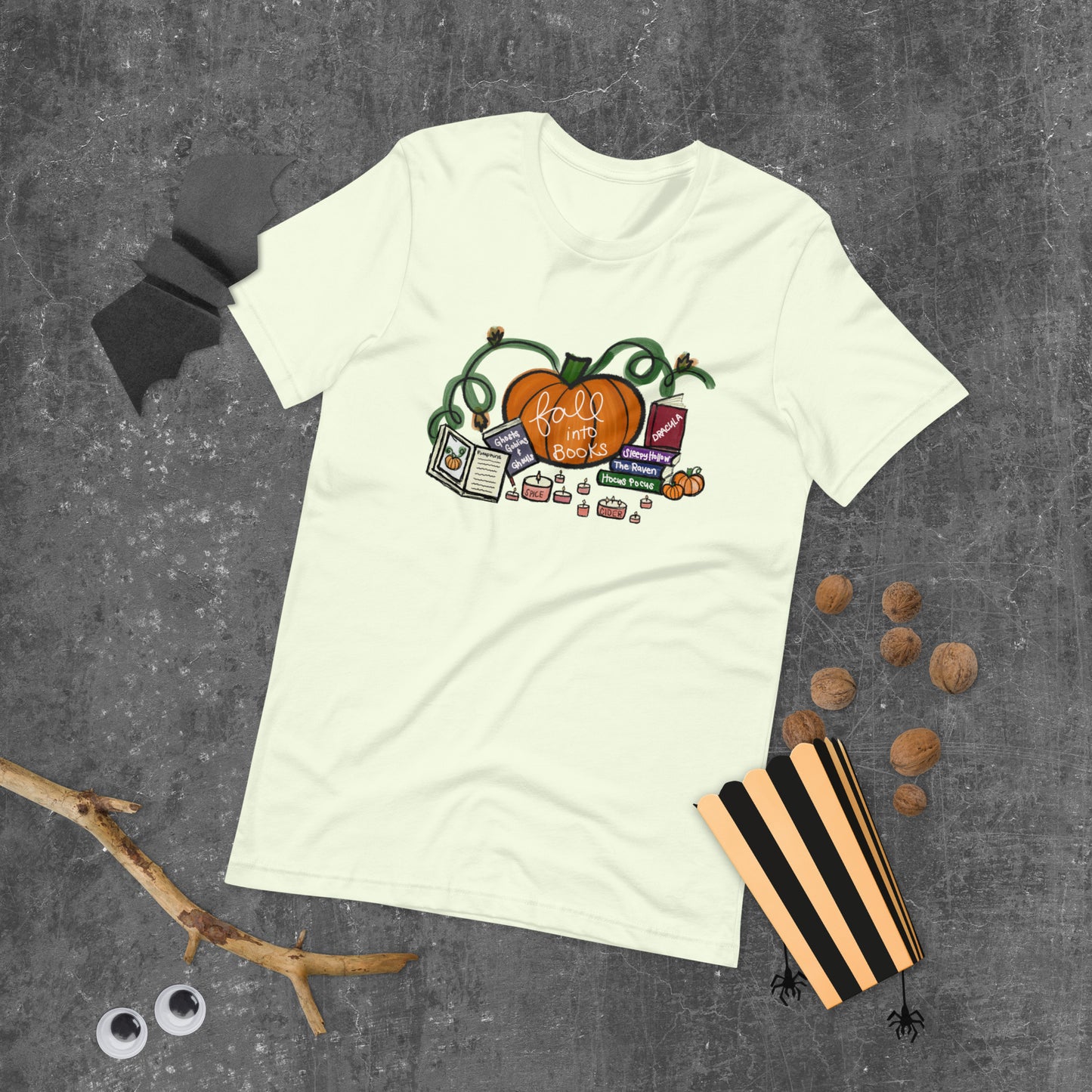 Fall Into Books Unisex T-shirt