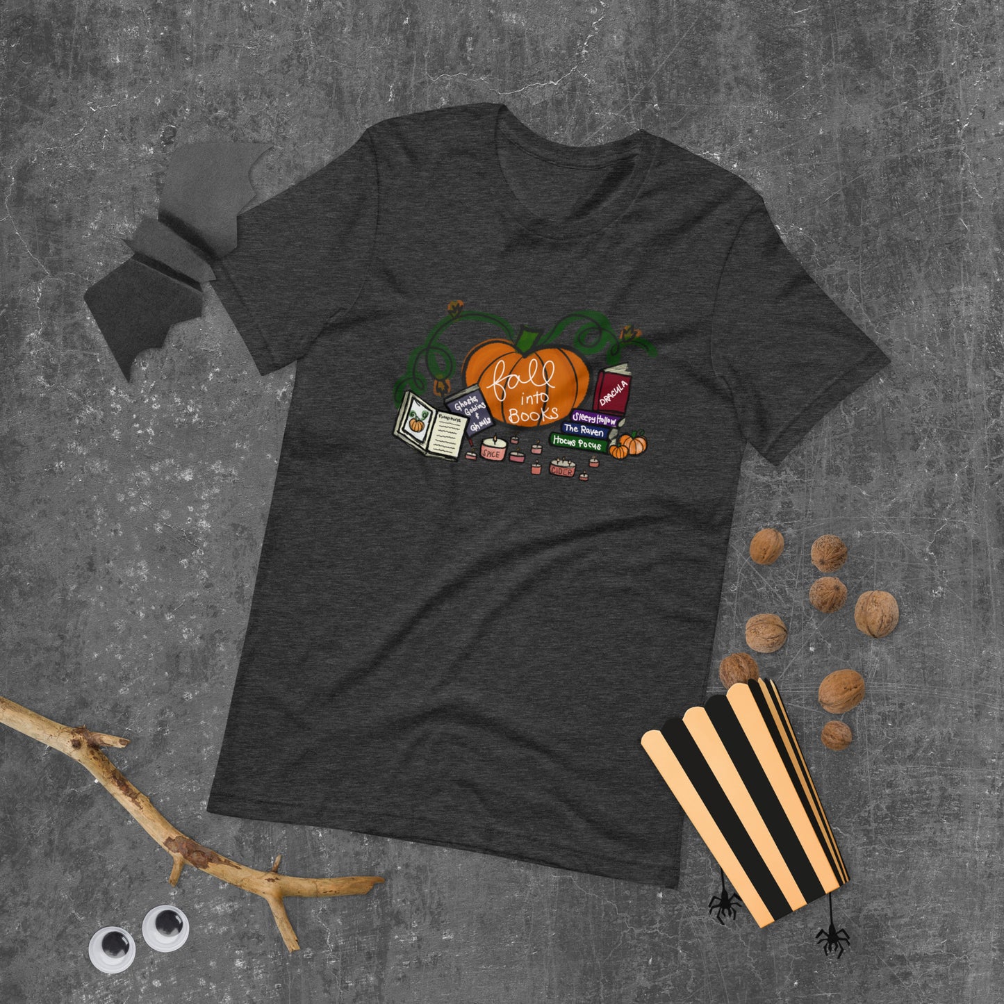 Fall Into Books Unisex T-shirt
