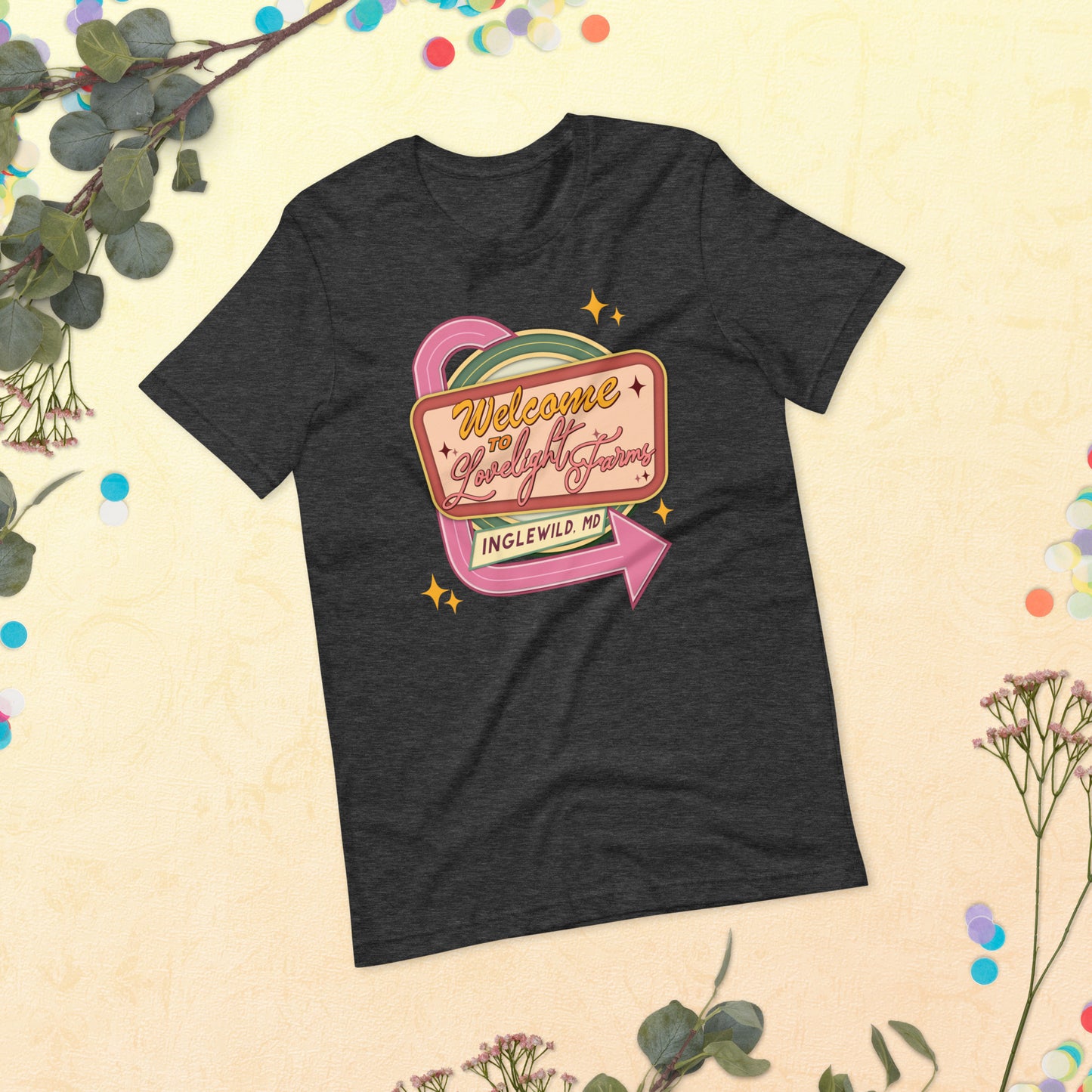 Welcome to Lovelight Farms Unisex t-Shirt