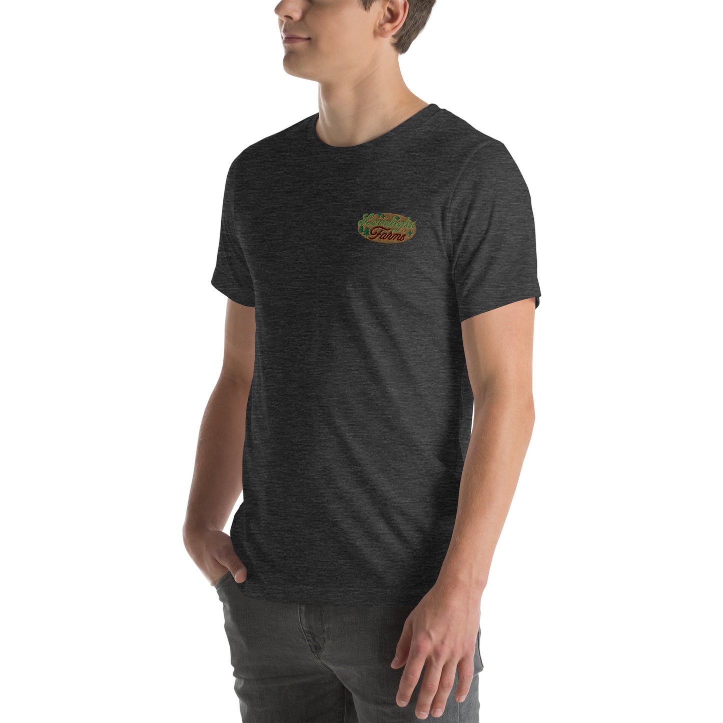 Lovelight Farms Embroidered Unisex t-shirt