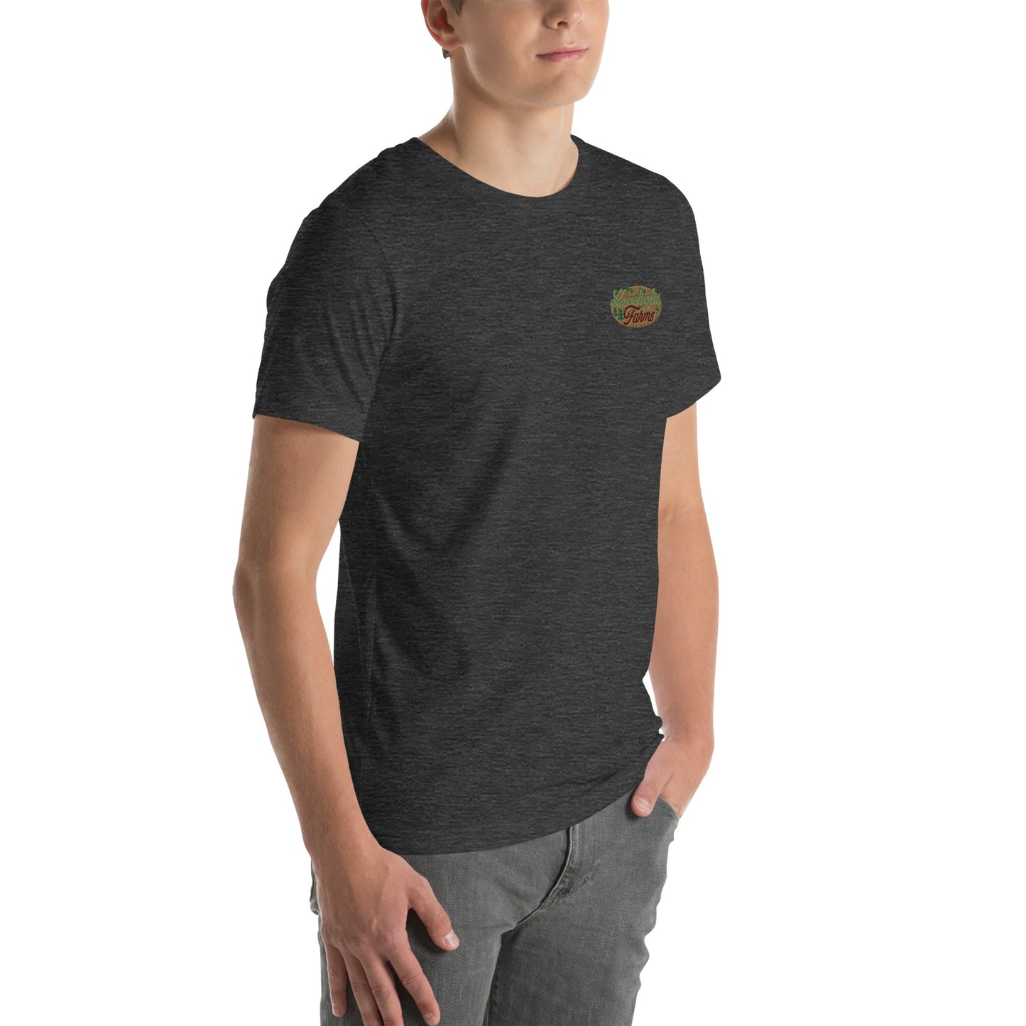 Lovelight Farms Embroidered Unisex t-shirt