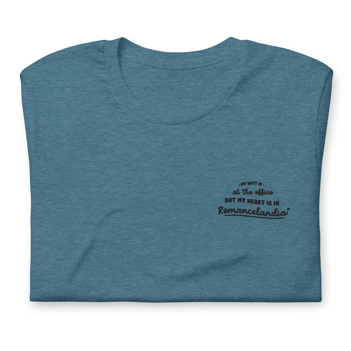 Romancelandia Embroidered Unisex t-shirt