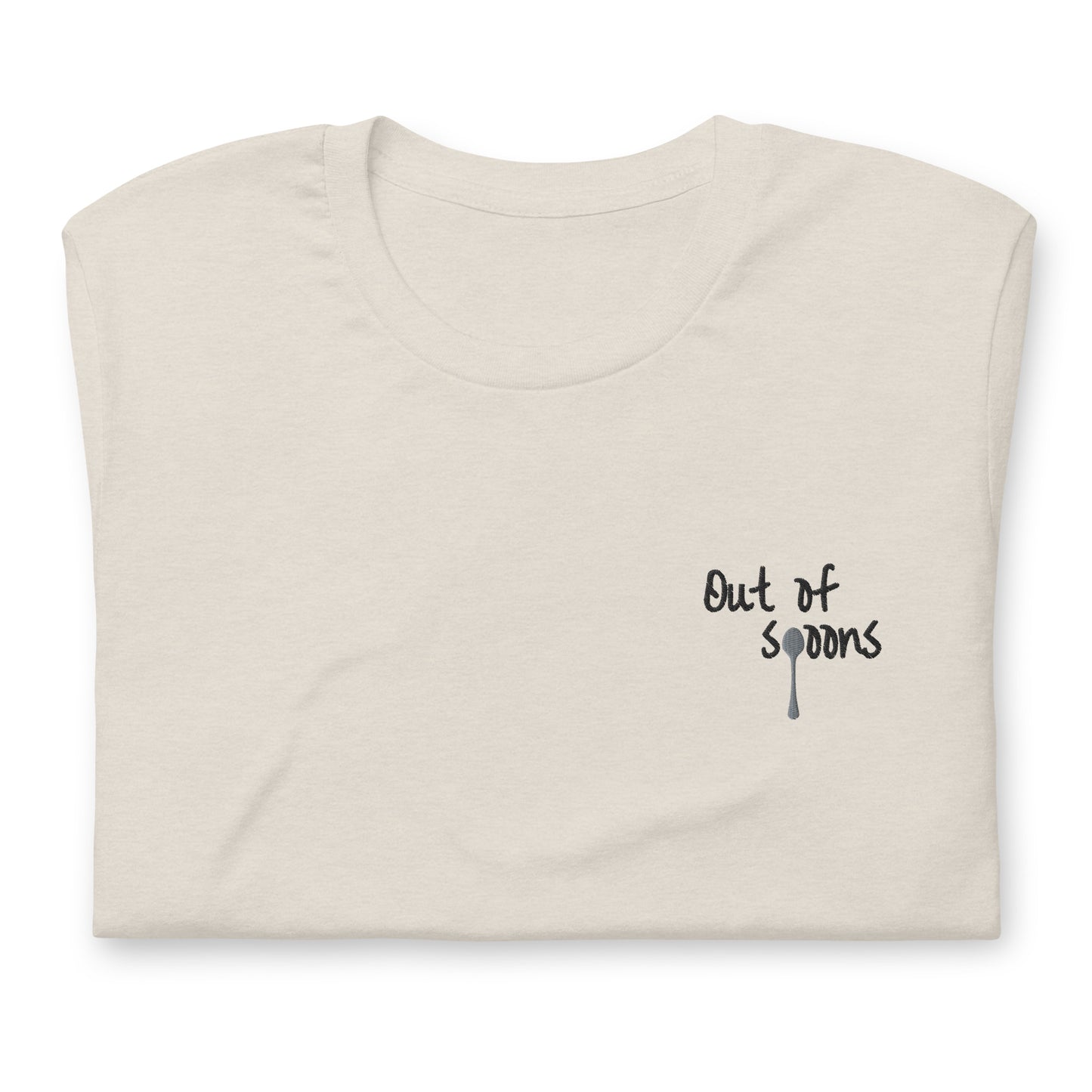 Out Of Spoons Unisex T-shirt
