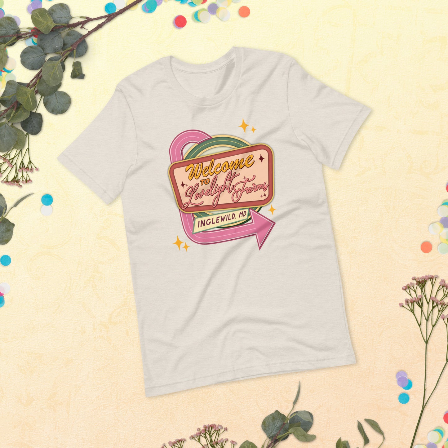 Welcome to Lovelight Farms Unisex t-Shirt
