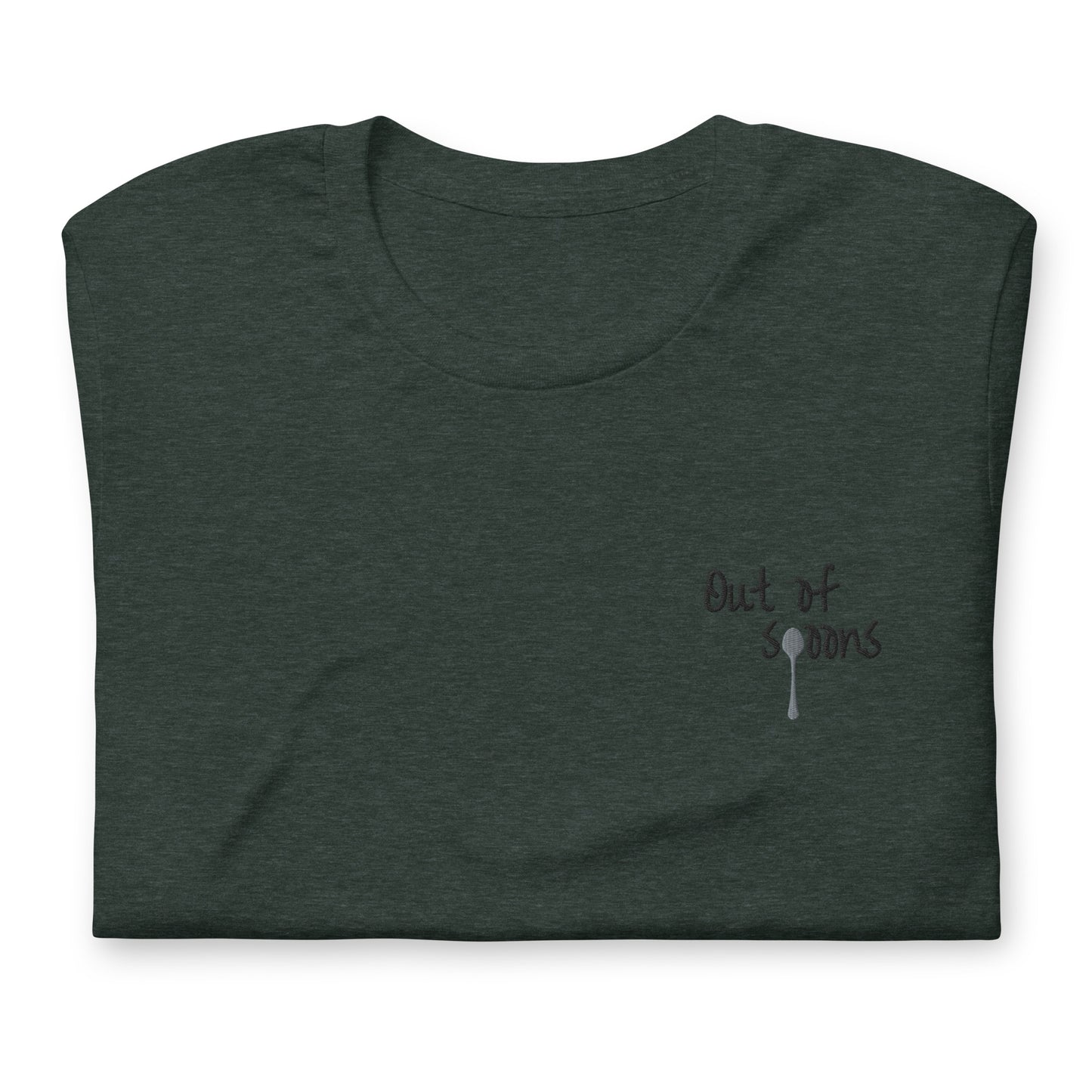 Out Of Spoons Unisex T-shirt