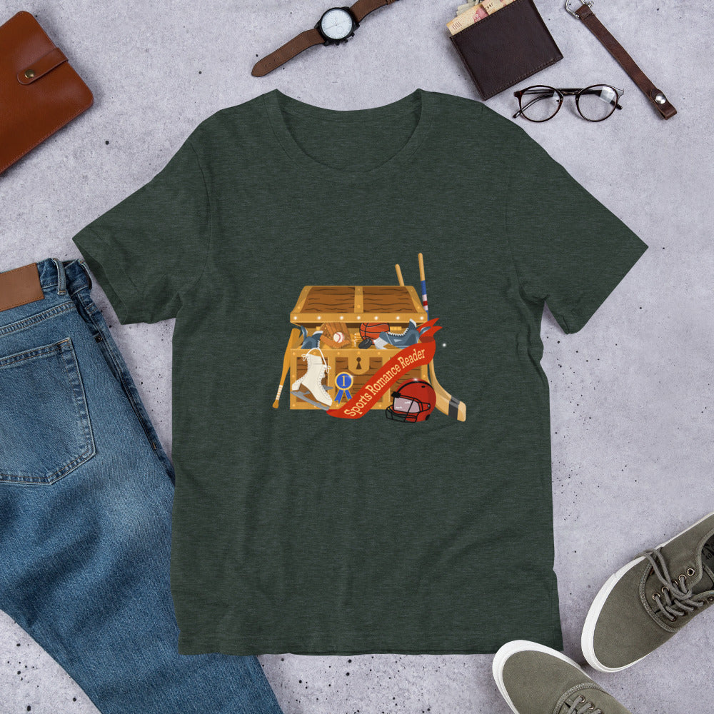 Sport Romance Reader Unisex t-shirt