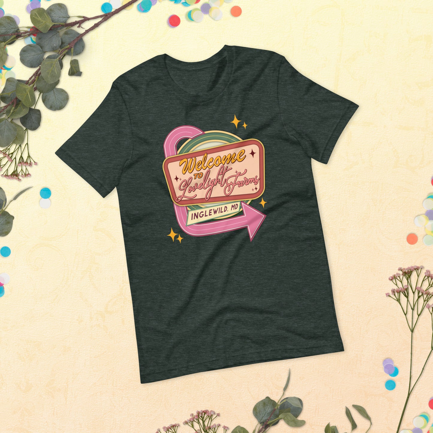 Welcome to Lovelight Farms Unisex t-Shirt