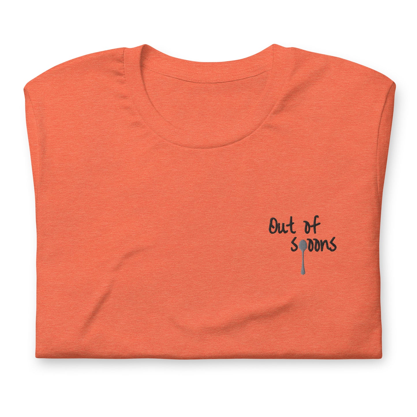 Out Of Spoons Unisex T-shirt