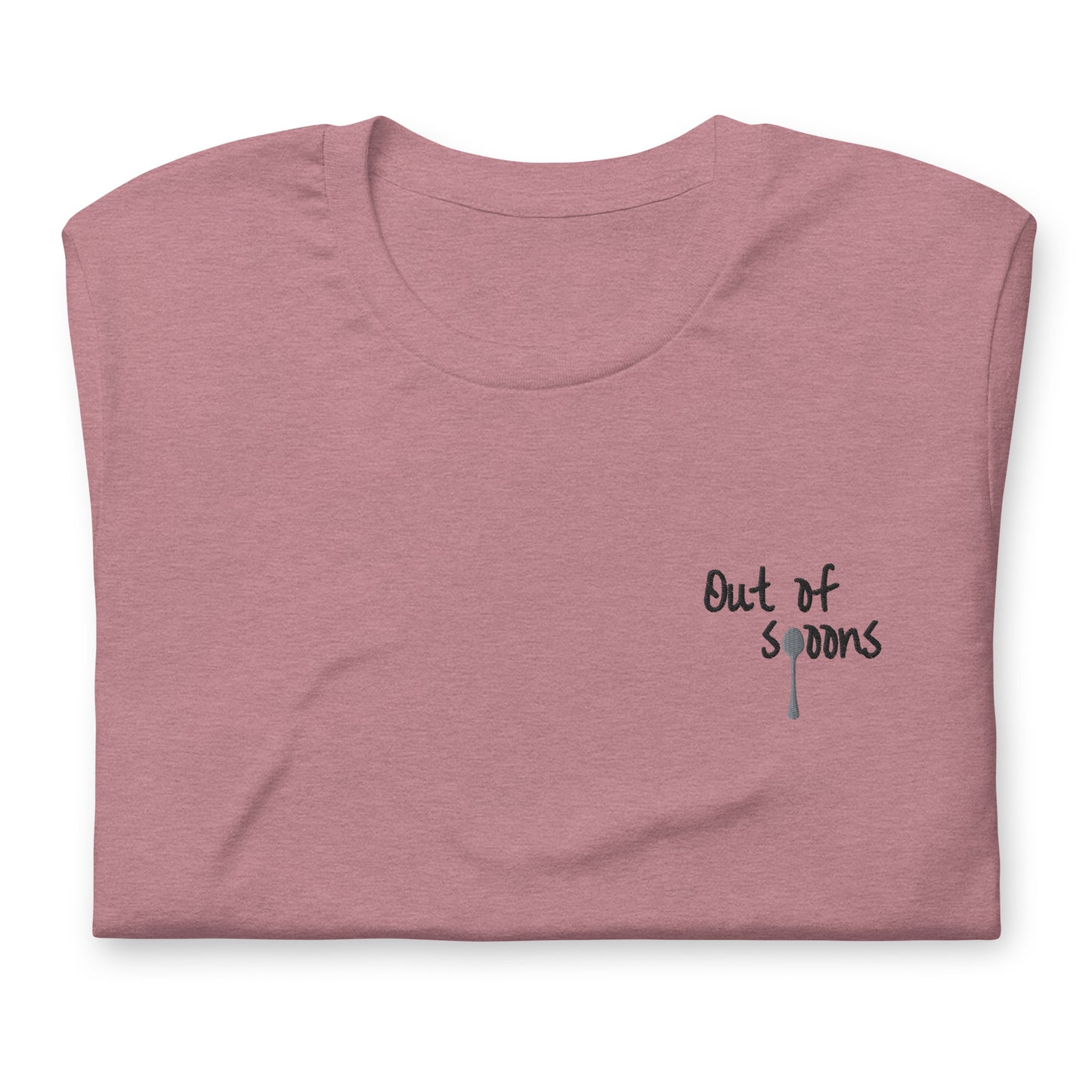 Out Of Spoons Unisex T-shirt