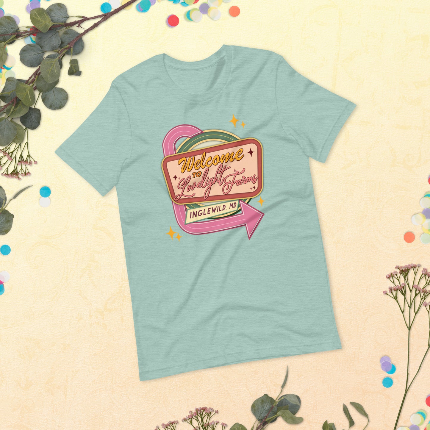 Welcome to Lovelight Farms Unisex t-Shirt