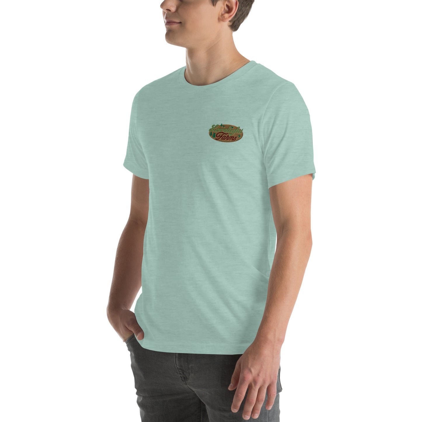 Lovelight Farms Embroidered Unisex t-shirt