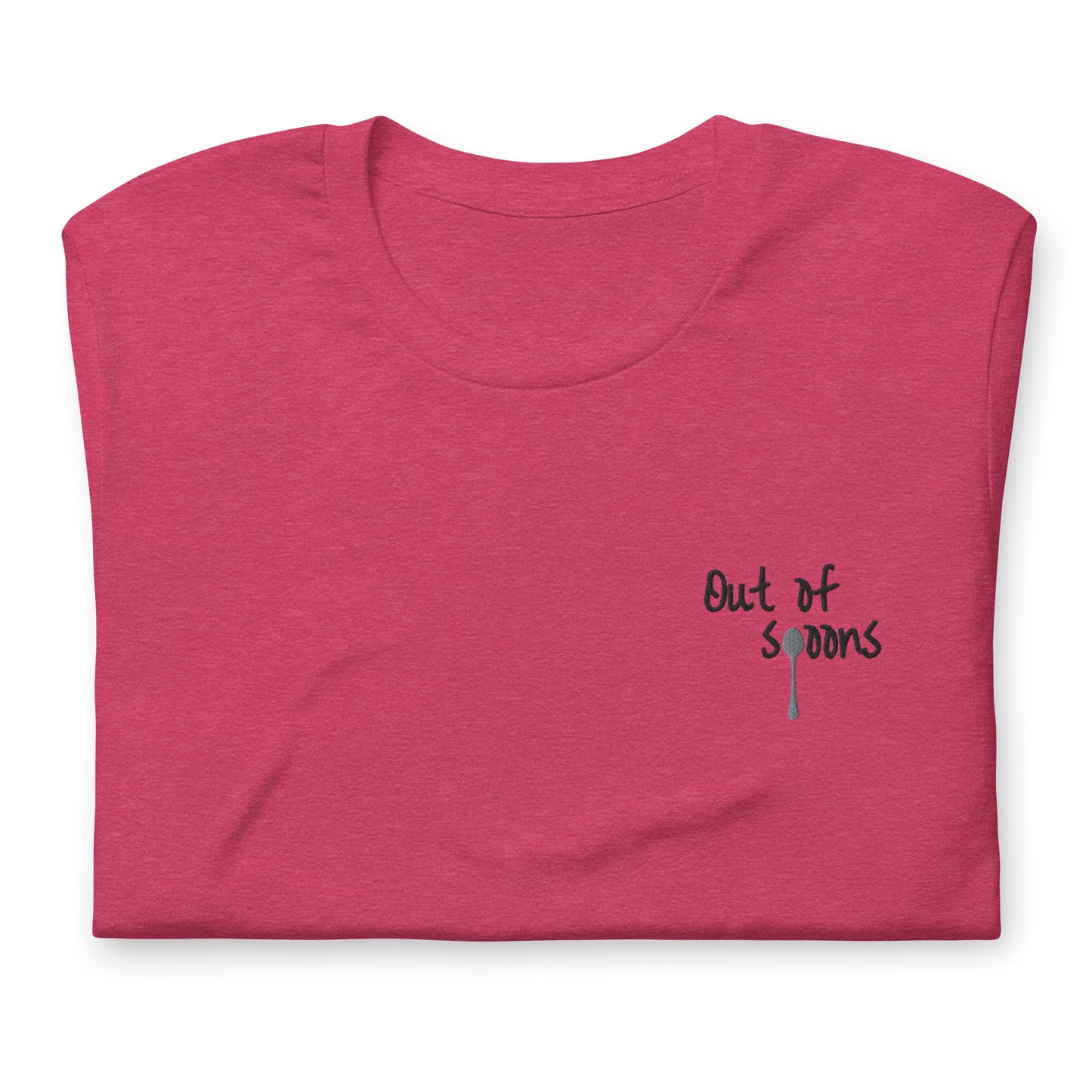 Out Of Spoons Unisex T-shirt