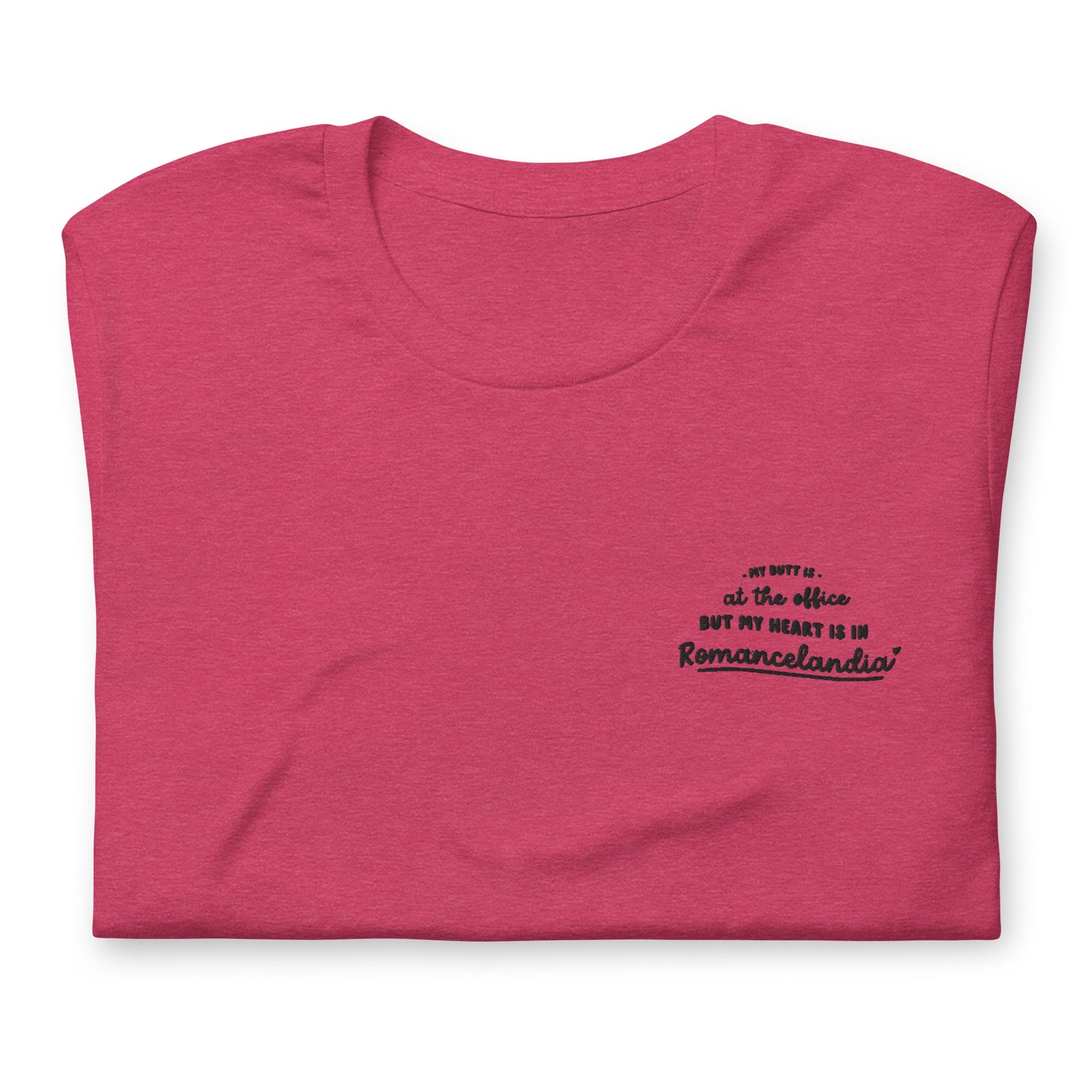 Romancelandia Embroidered Unisex t-shirt