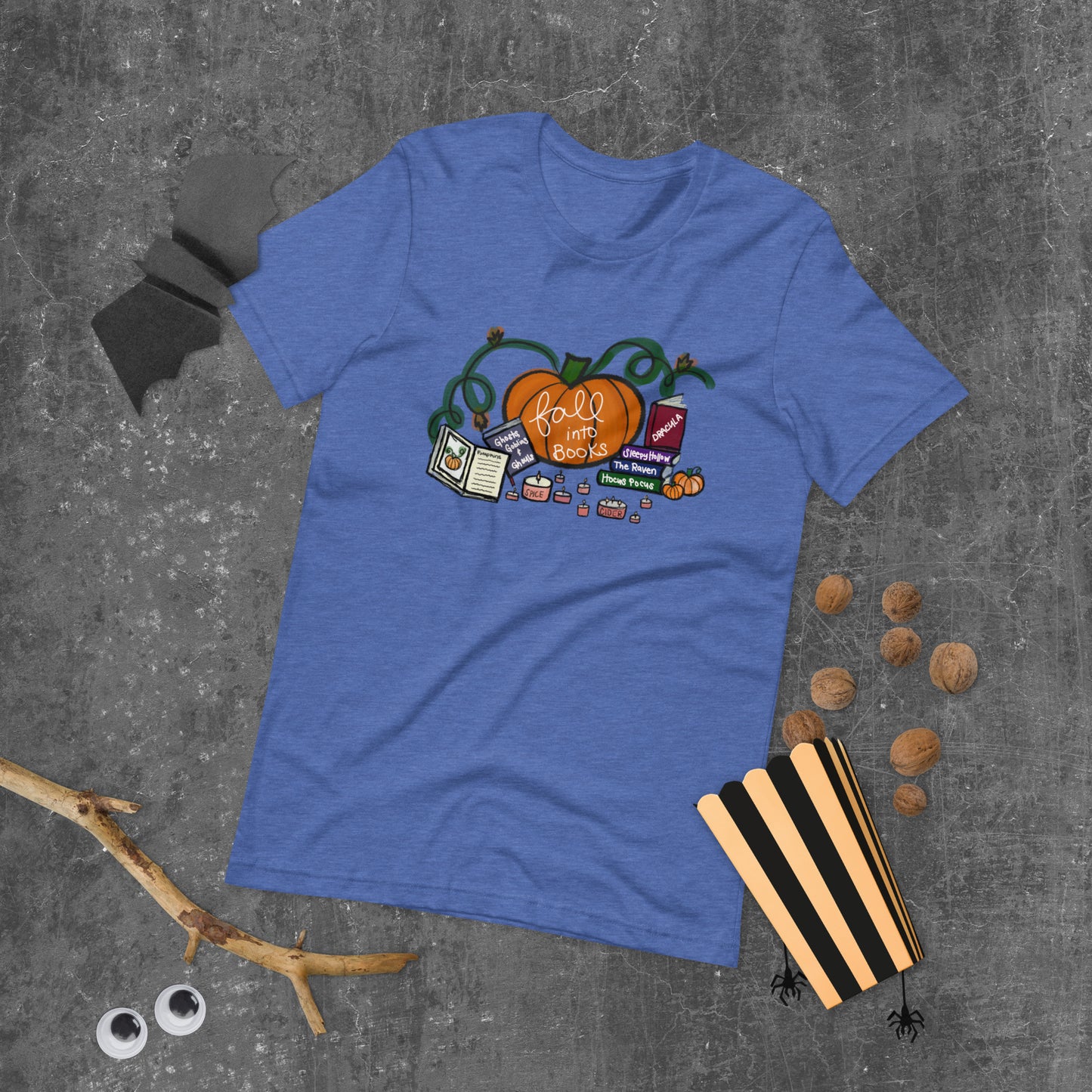 Fall Into Books Unisex T-shirt