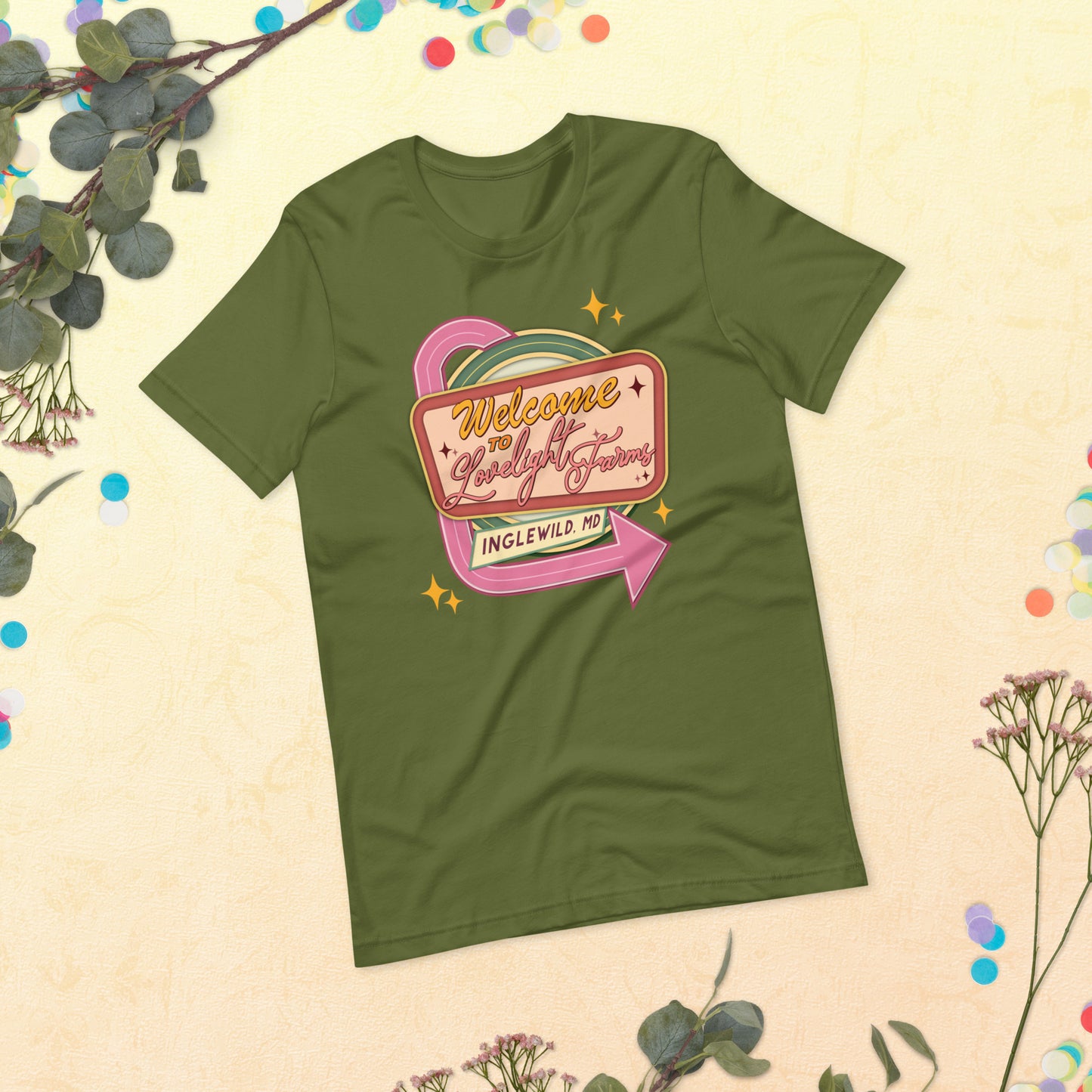 Welcome to Lovelight Farms Unisex t-Shirt
