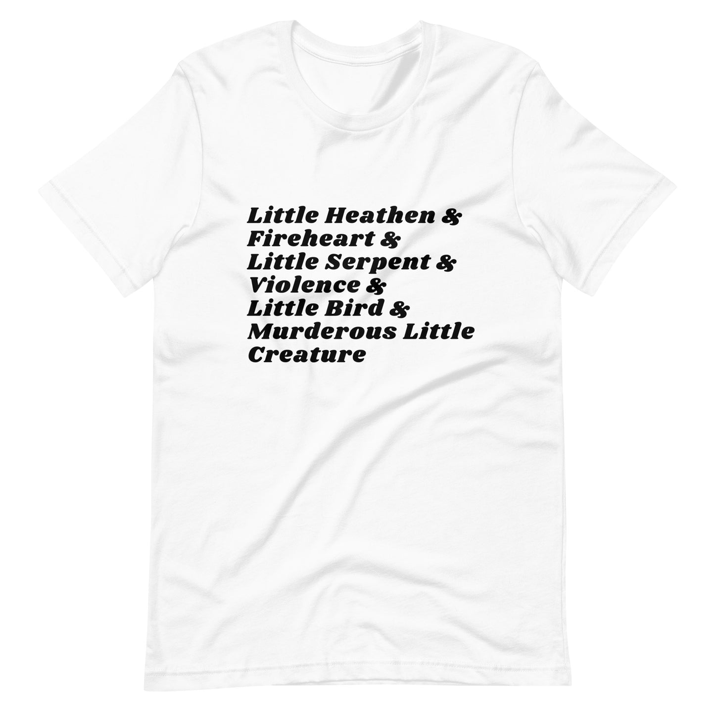 Romantasy Nicknames Unisex T-shirt