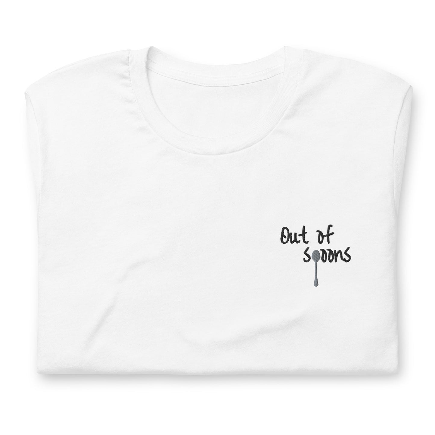 Out Of Spoons Unisex T-shirt