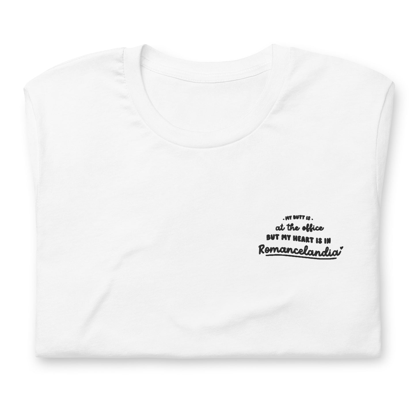 Romancelandia Embroidered Unisex t-shirt