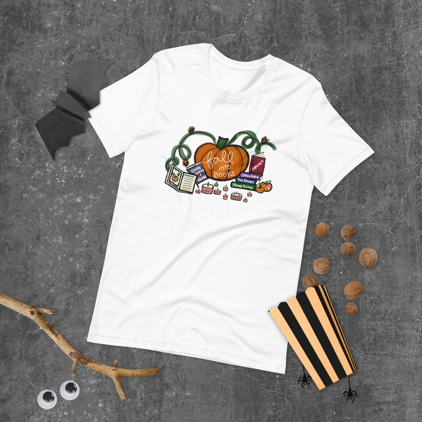 Fall Into Books Unisex T-shirt