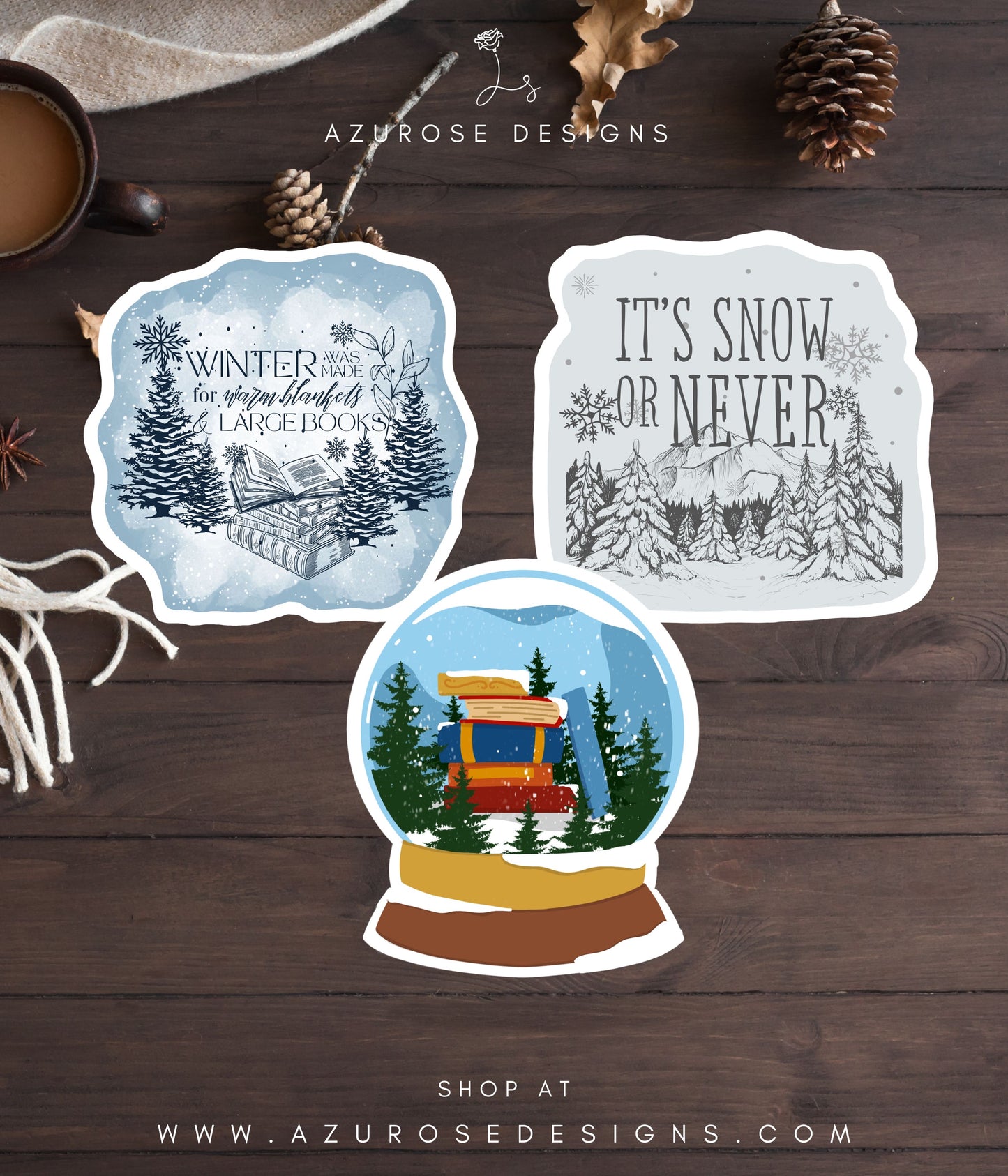 Snow or Never Sticker