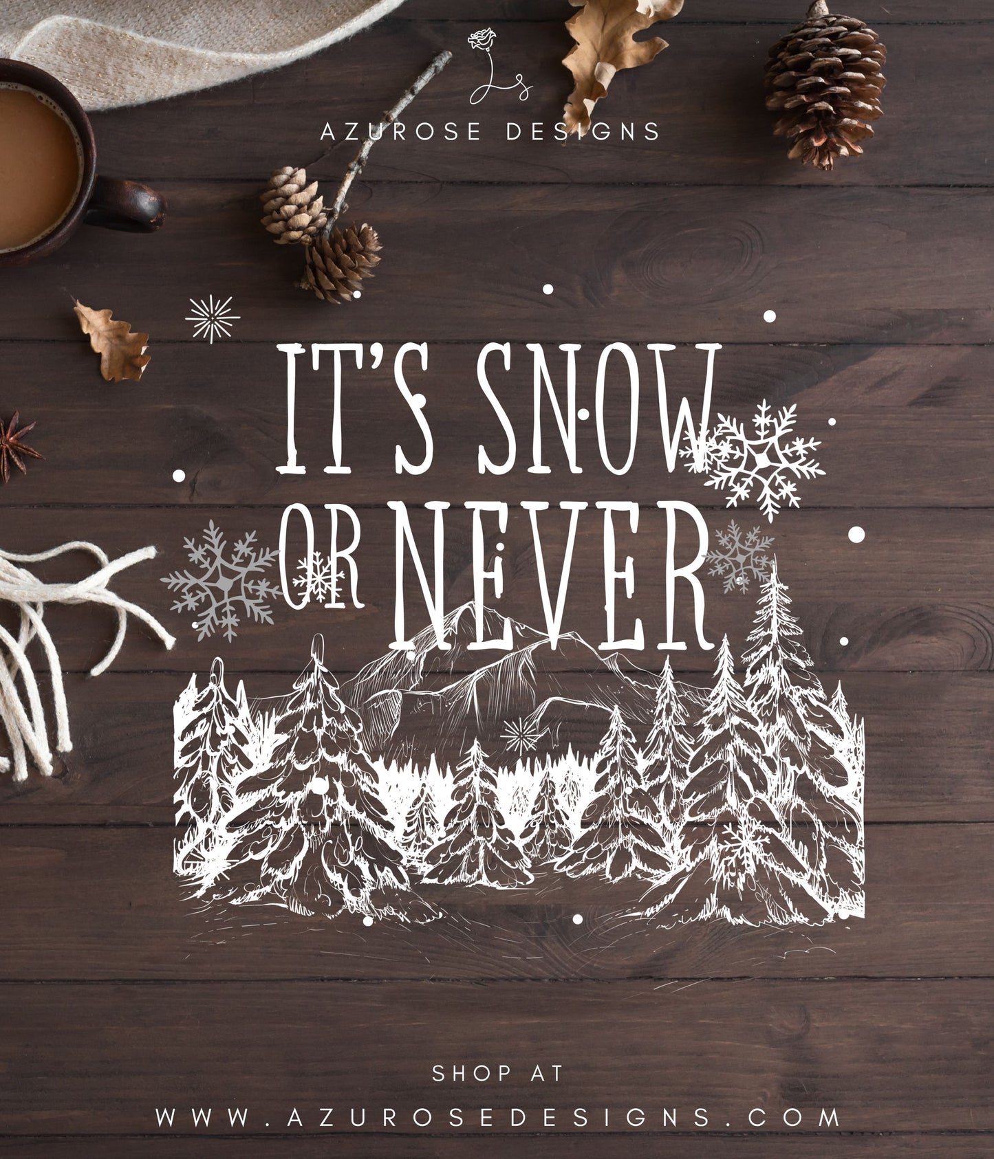 Snow or Never Sticker