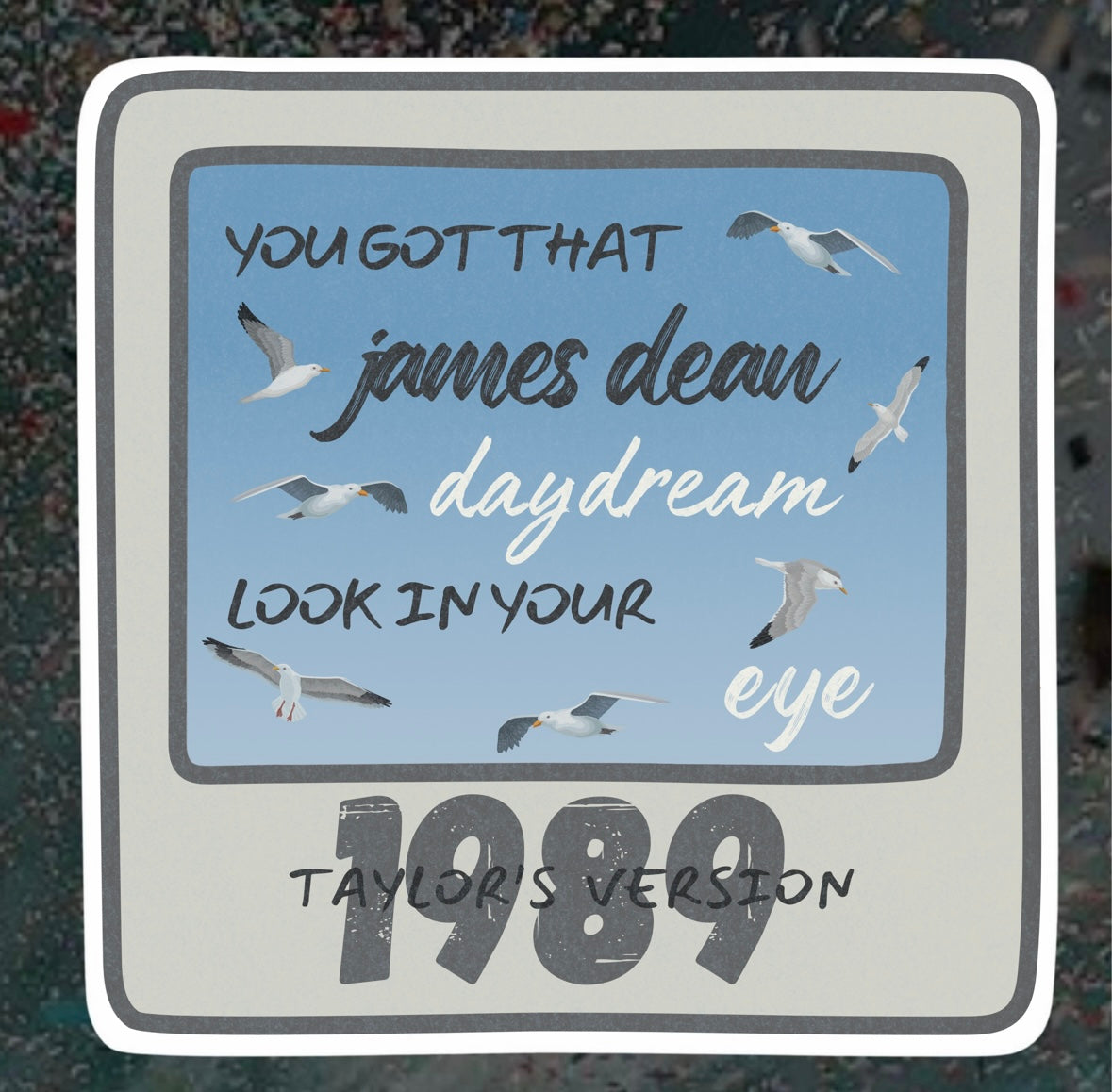 James Dean Daydream Sticker