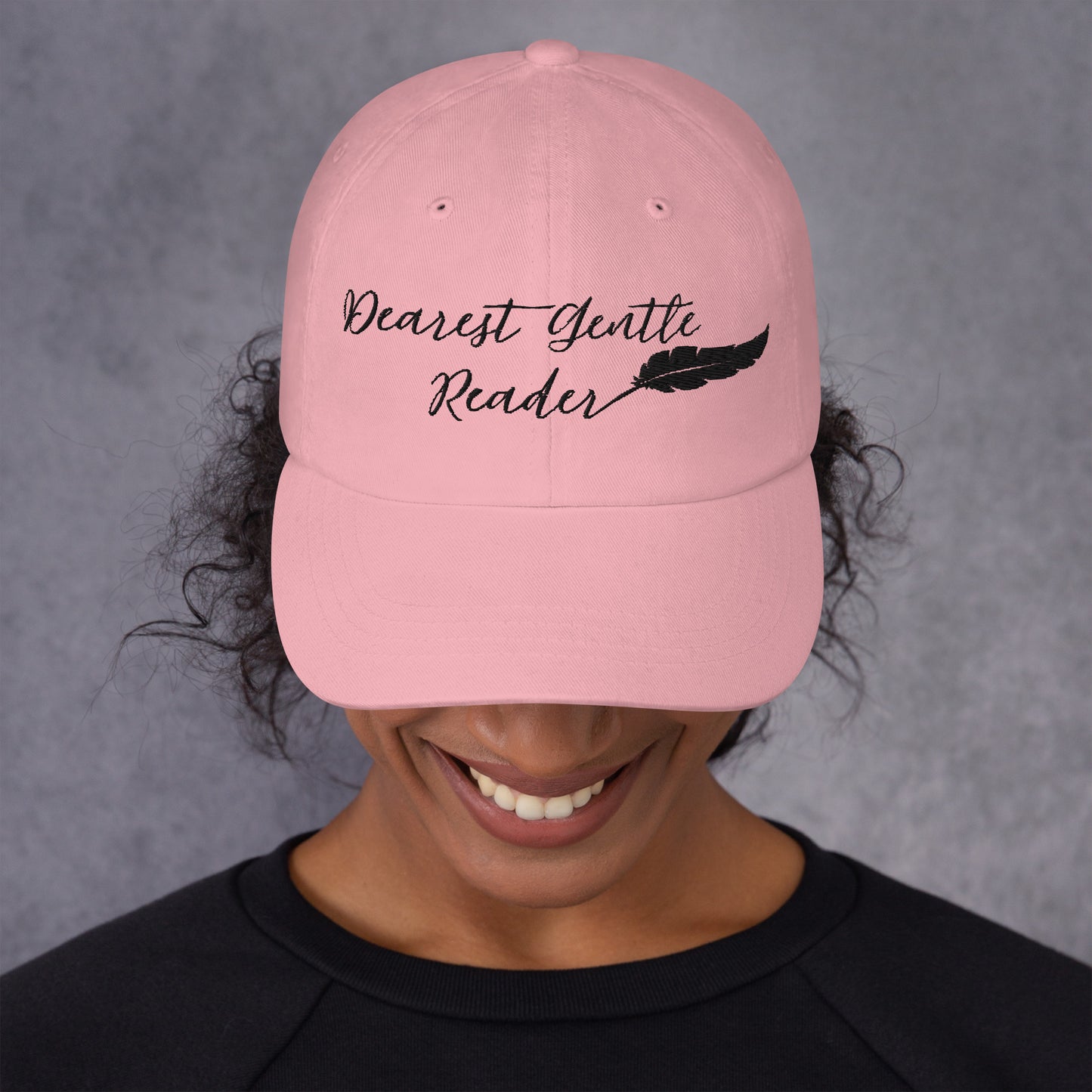 Dearest Gentle Reader Dad hat