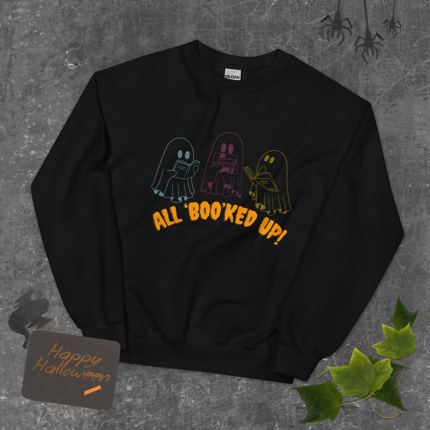 All 'Boo'ked Up Unisex Sweatshirt