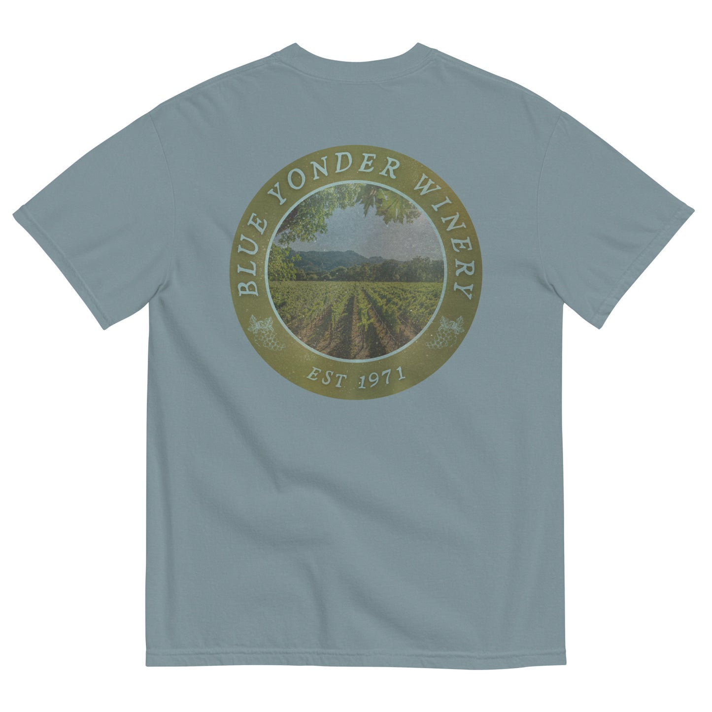 Blue Yonder Winery Unisex Heavyweight t-shirt