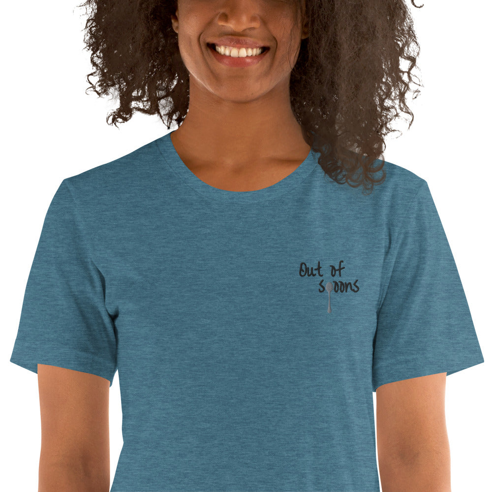 Out Of Spoons Unisex T-shirt