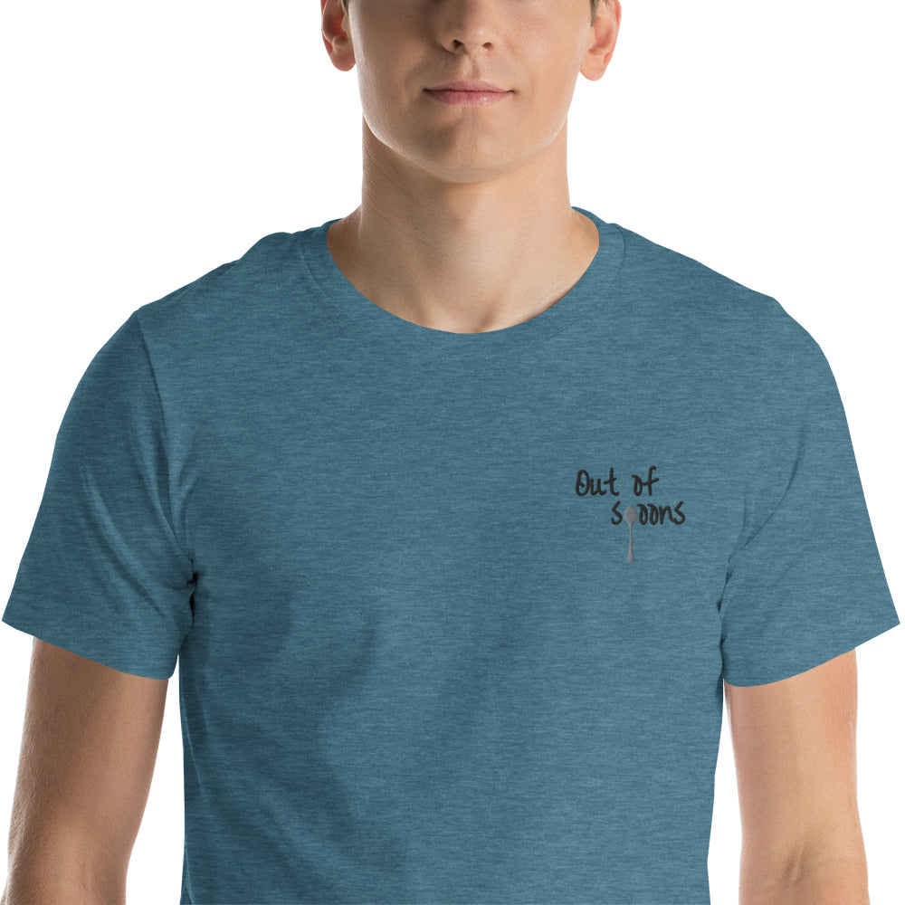 Out Of Spoons Unisex T-shirt