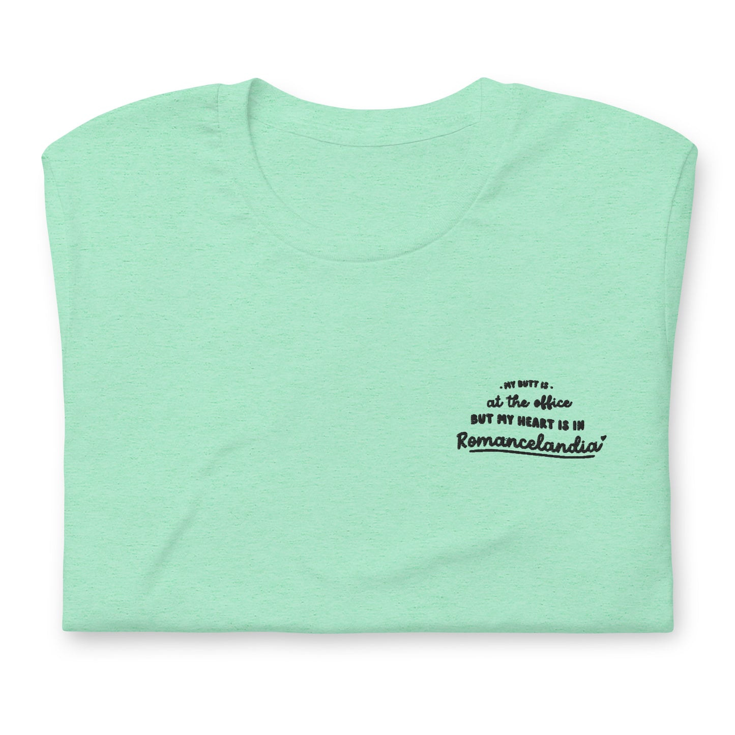 Romancelandia Embroidered Unisex t-shirt